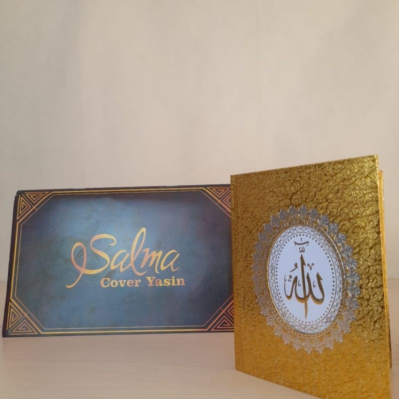 

Blangko Cover Yasin HardCover Salma Warna Gold