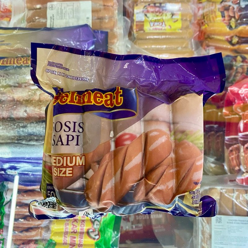 

Belmeat Sosis Sapi Medium Size 500gr