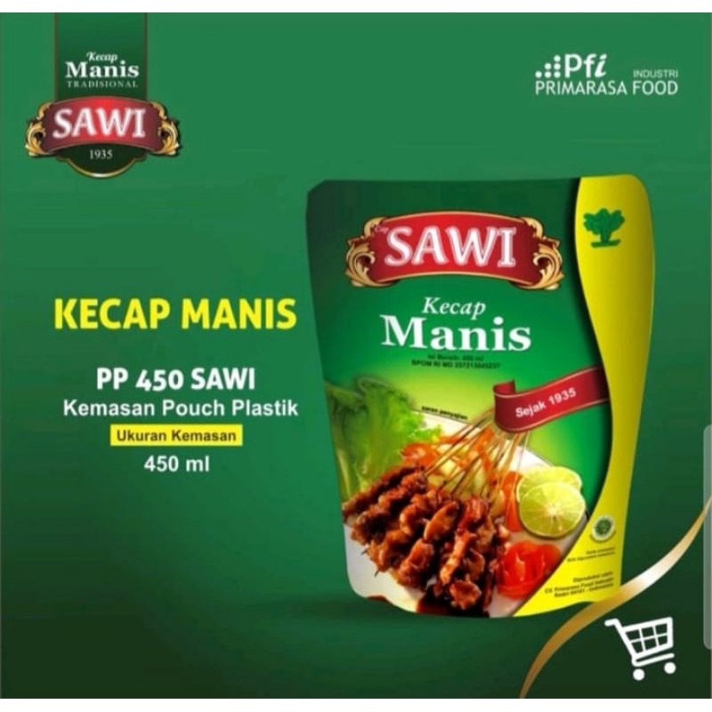 

SAWI KECAP MANIS 450ml REFIL