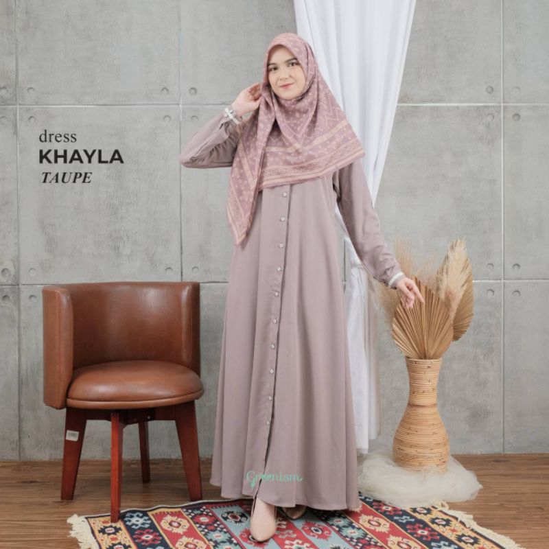 GAMIS KAYLA GREENISM / GAMIS GREENISM TERBARU