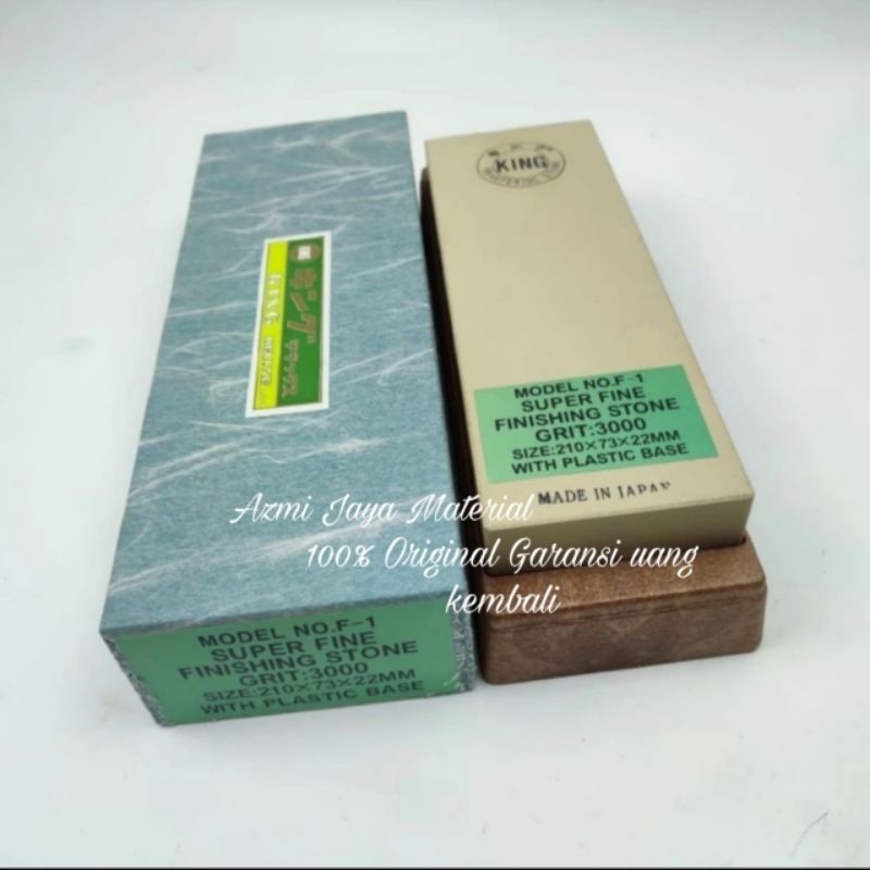Asahan King Dluxe Stone Grit 3000 Batu Asah King Original Grit 3000 Made In Japan