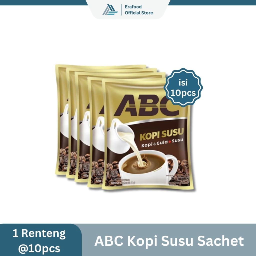 

ABC KOPI SUSU 31g - 1 Renteng @10pcs