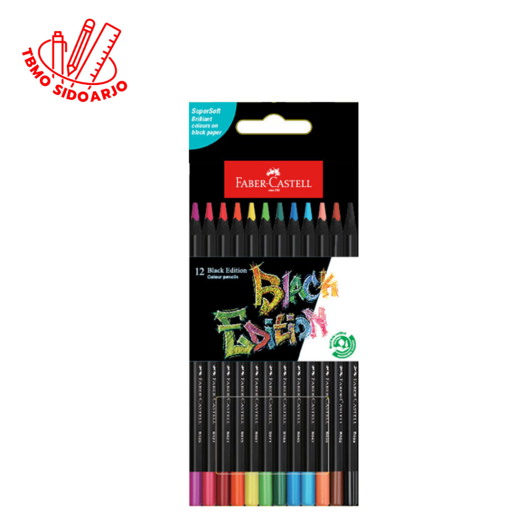

TBMO Faber Castell Pensil Warna Black Edition 12 Warna 116412