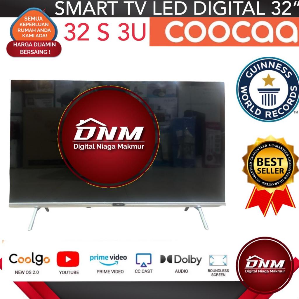 LED COOCAA 32 inch 32S3U SMART TV DIGITAL - Bezel Less Youtube