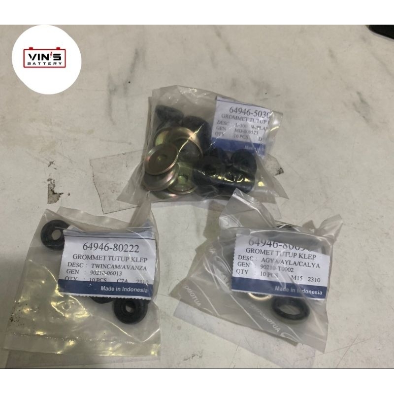 Gromet Tutup Klep/Sil Washer Canter/PS/L300/Agya/Calya/Avanza/Twincam/ST100/Jimny/Kijang