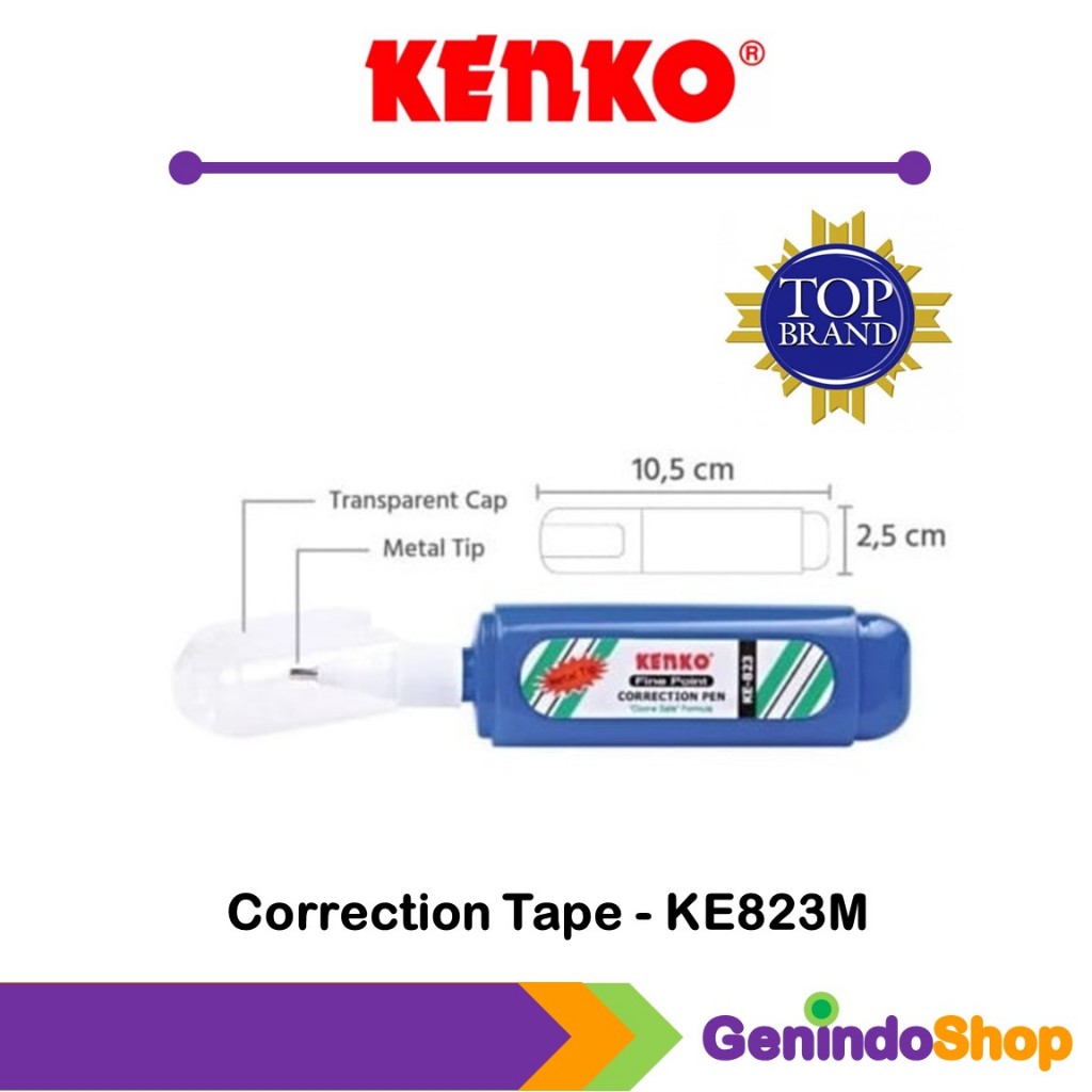 

Tipe X / Correction Tape Kenko CT-823M