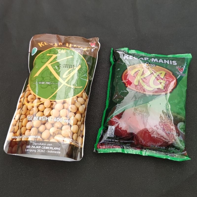 

Kecap manis CAP KG 600ml pouch kecap bantal murah