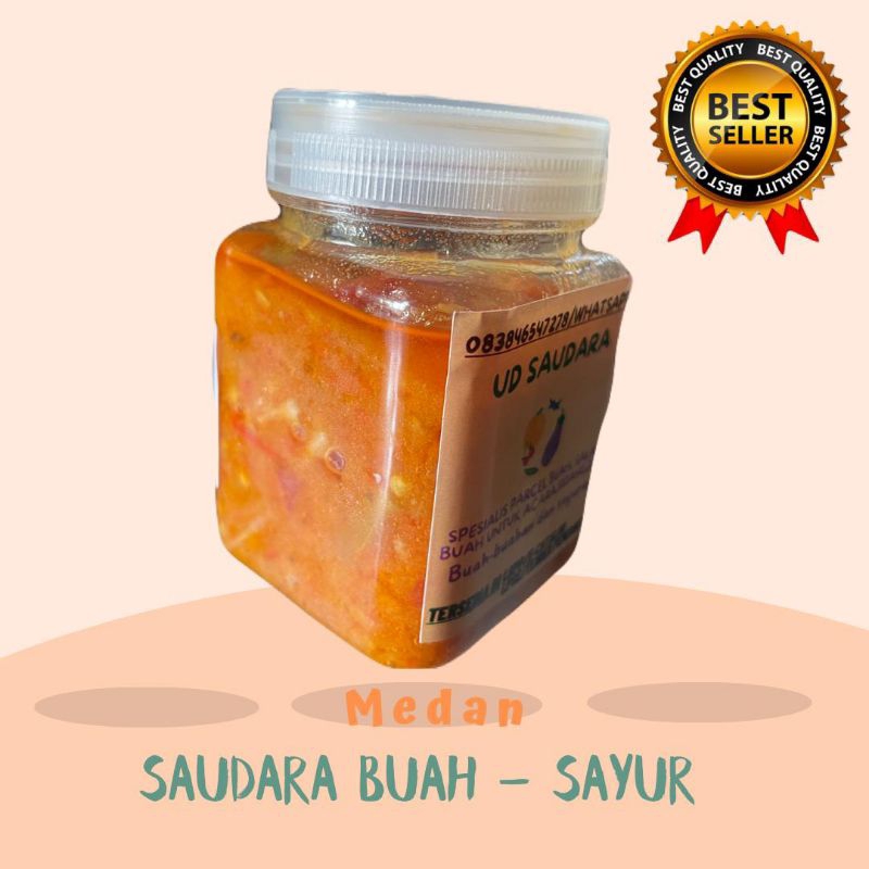 

SAMBEL CAPLAK ORI TANPA PENGAWET NIKMAT READY TO EAT BY UD SAUDARA GROUP 200ML