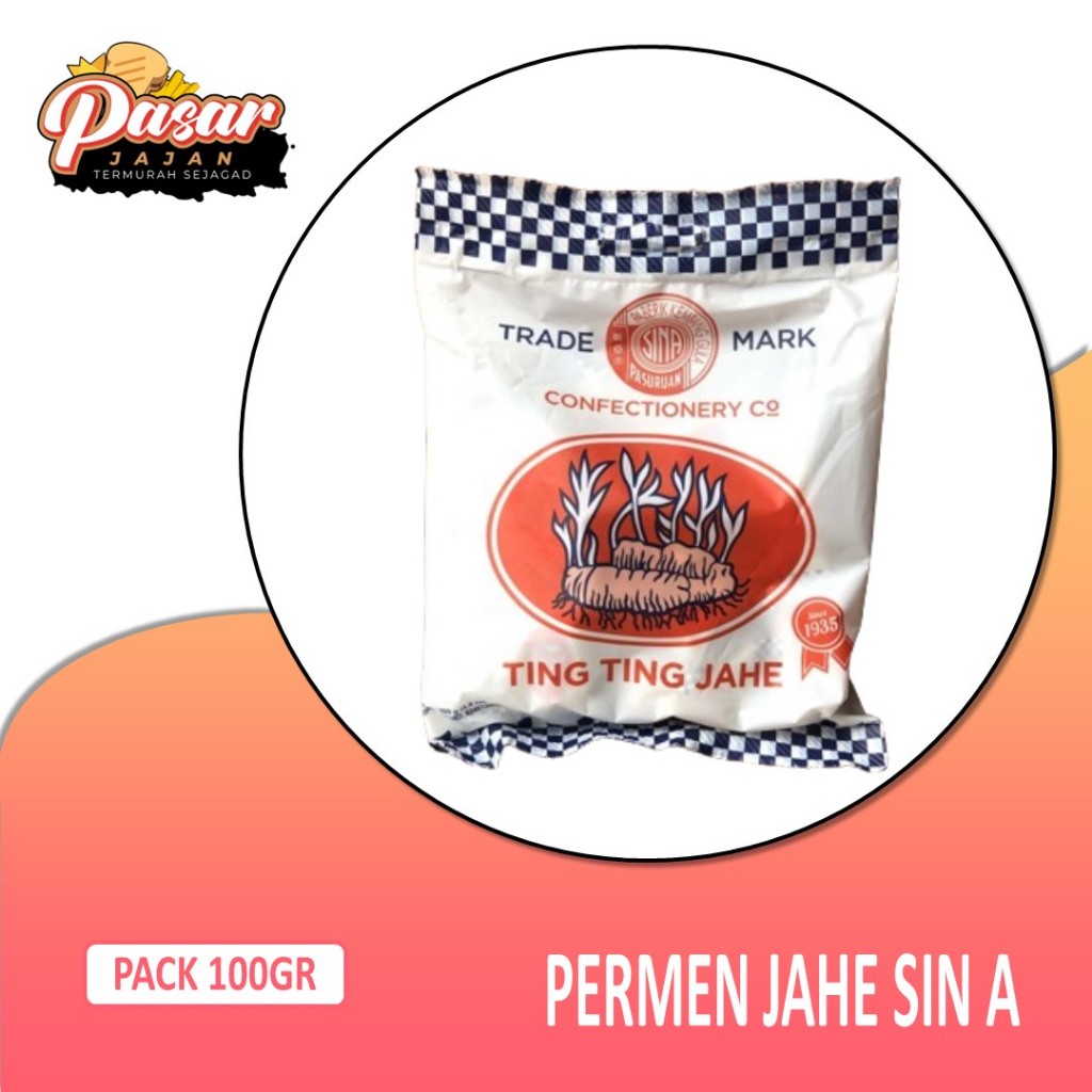 

Permen Ting Ting Jahe Sin A - 100Gr Legendaris