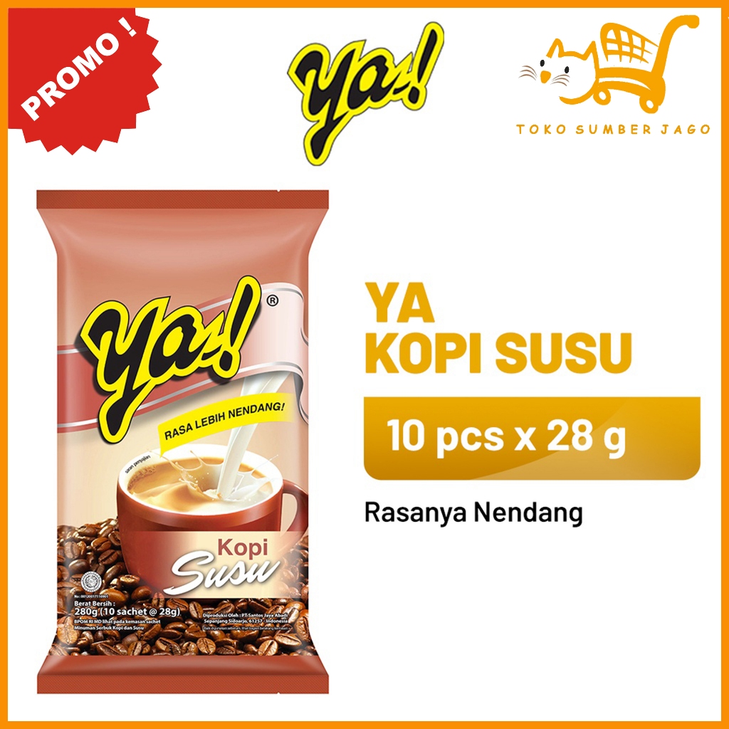 

YA Kopi Susu 1 Pack 10Sachet x 28gr