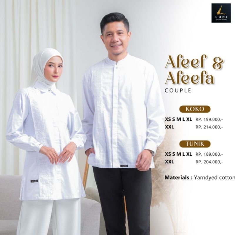 White Series Couple Afeef & Afeefa by Lubi