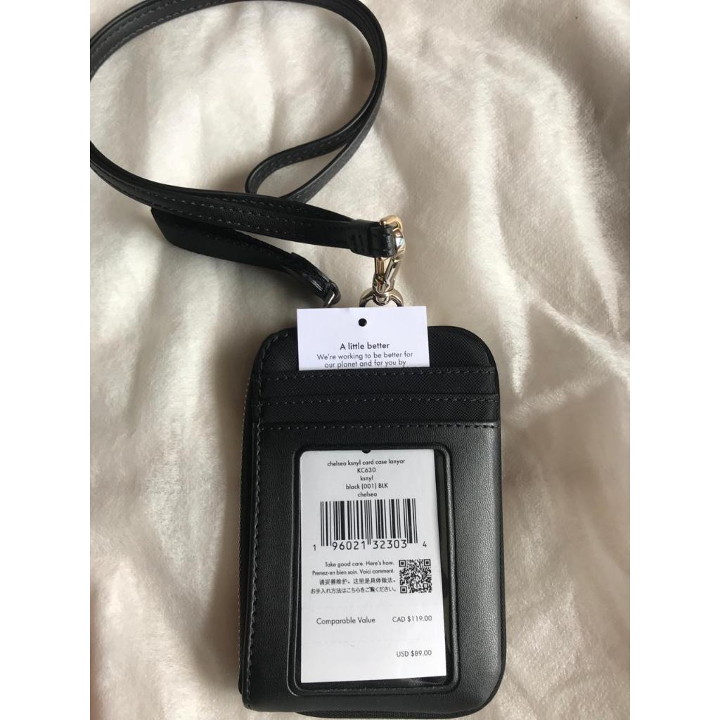 

Chelsea ksnyl card case lanyard KC630 black