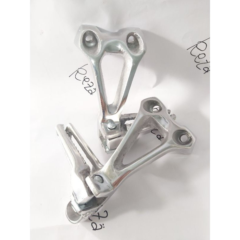 Postep Sonic 150R Step Sonic Footstep Sonic Belakang Satu Set Varian Warna Silver Polish PNP Untuk M