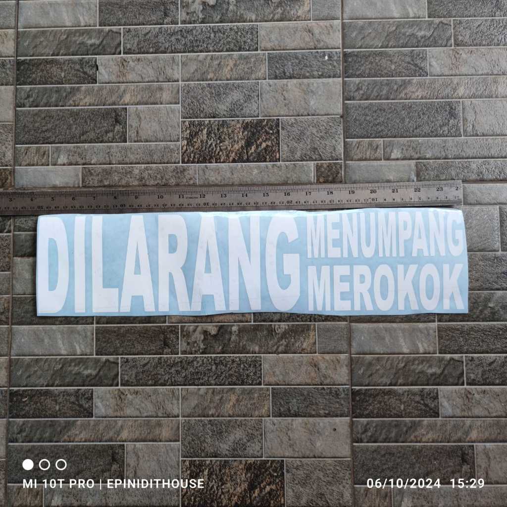 

Cutting Stiker Dilarang Merokok Menumpang Mobil SPBU Gas Bahan Bakar