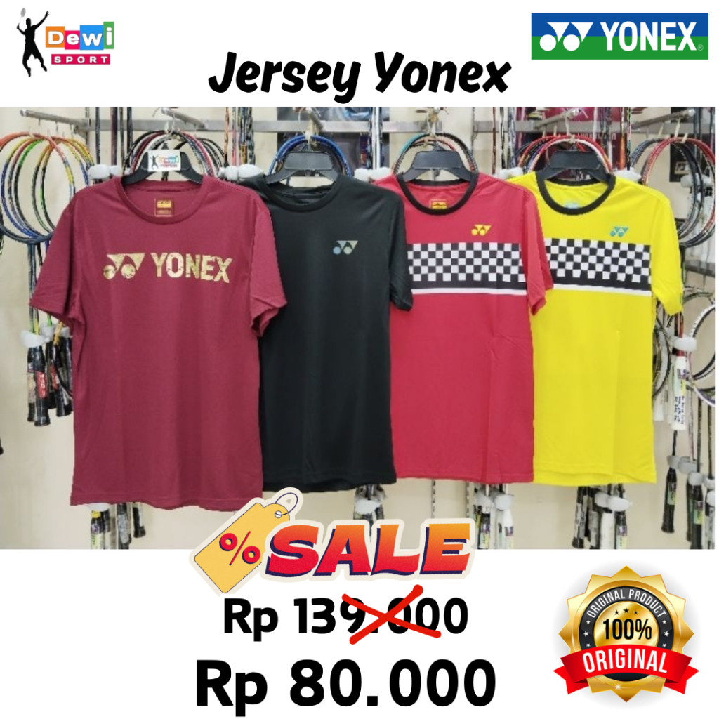Baju Olahraga Badminton YONEX RM-S092-1794 / RM-N019-1810