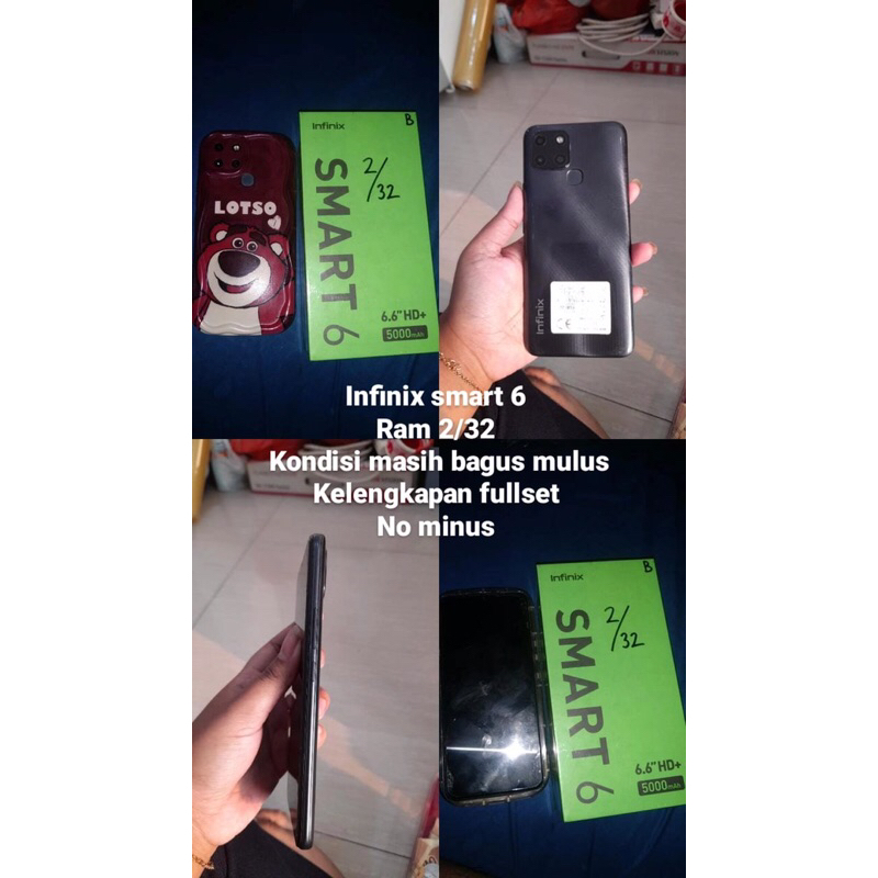 Handphone Infinix Smart 6