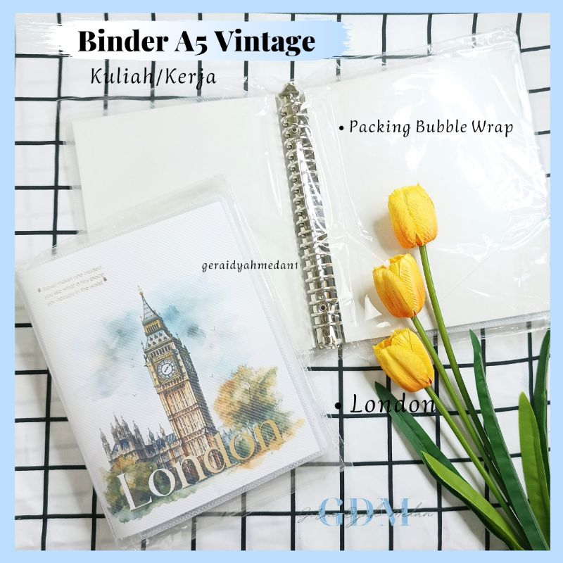 

Binder A5 Vintage Untuk Kuliah Kerja Sekolah
