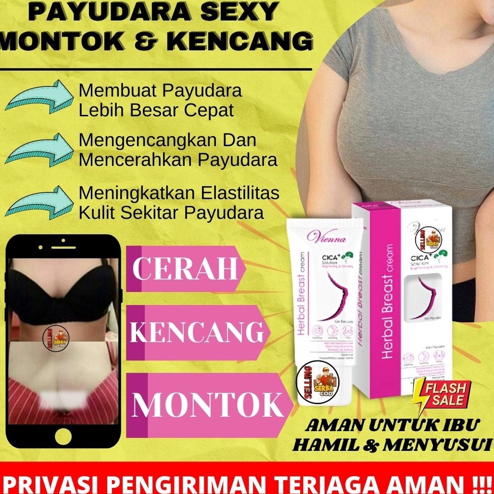 KODE I65D PENGENCANG PAYUDARA KENDUR  PEMBESAR PAYUDARA  PENGANGKAT PAYUDARA  VIENNA HERBAL BREAST C