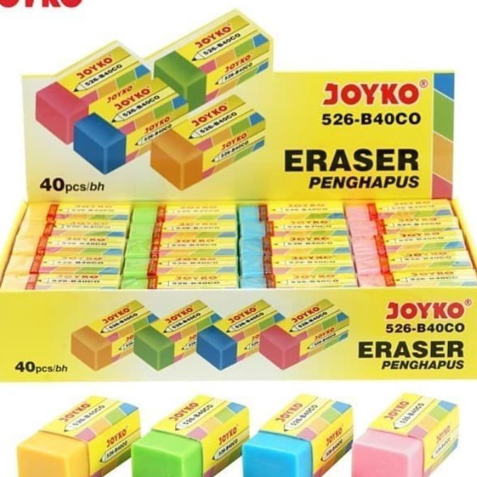 

KF7 Eraser Penghapus Kecil Joyko B4CO Warna 1pak