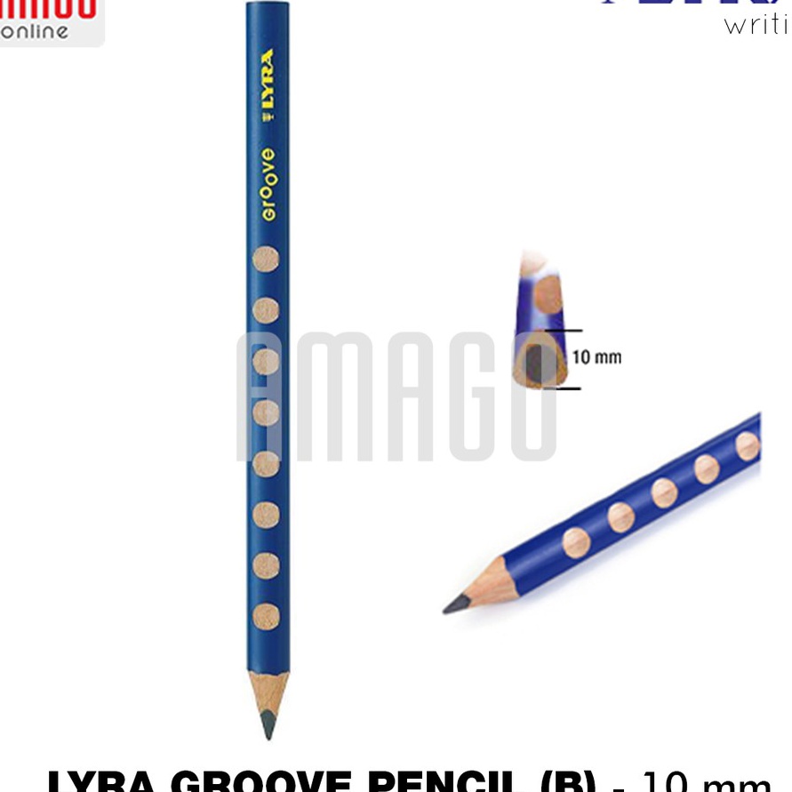 

Gila LYRA Groove Pencil Jumbo B Black 1 mm 18711