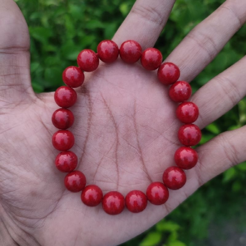 Gelang Red Coral Original