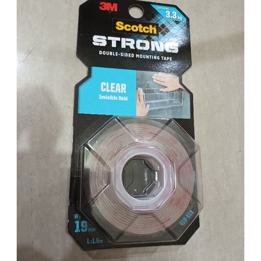 

Terlaris Double tape 3m scotch original USA clear mounting tape 41S19 transparant