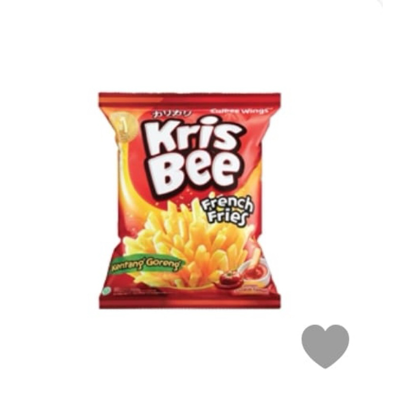 

KRISBEE snack French Fries 13gr/9gr renteng