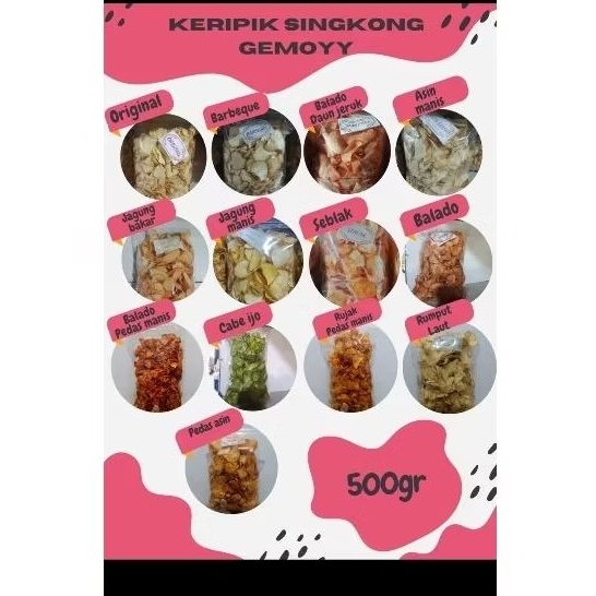 

Keripik Singkong Gemoy