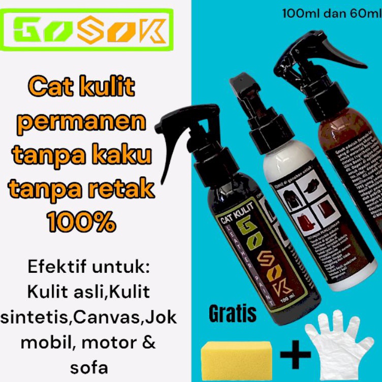 Premium Sale Cat Sepatu Kulit Karet Sol Rubber Midsole Leather Paint Gosok Repaint Sepatu Tas Jaket 