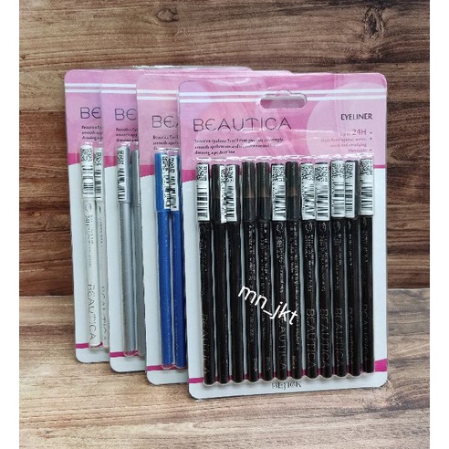

Premium EYELINER BEAUTICA ORIGINAL BPOM EXP 226 1 LUSIN