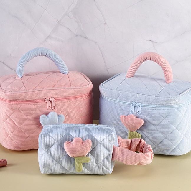 

HJ6 KENSHO Kotak Pensil Sleting Motif Bunga Tulip Flower Handle Pastel Pouch Makeup Aesthetic Tulip Tas Aksesoris Wanita Lucu Import Zipper Flowers