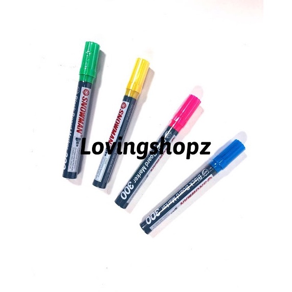 

Spidol Snowman Black Board Marker 3