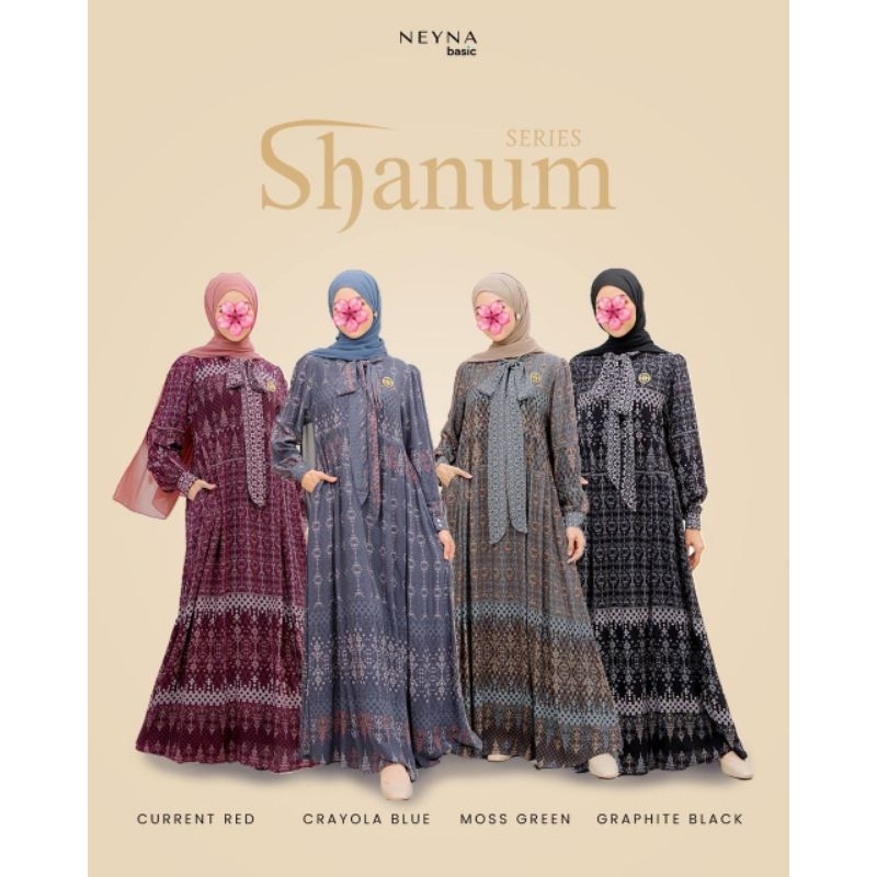 SHANUM SERIES DRESS (GAMIS ONLY) BY NEYNA BASIC