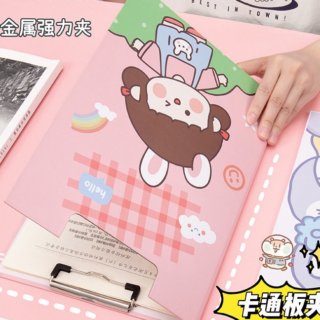 

KI3 Papan Clipboard With Cover Papan Ujian Papan Jalan Aesthetic