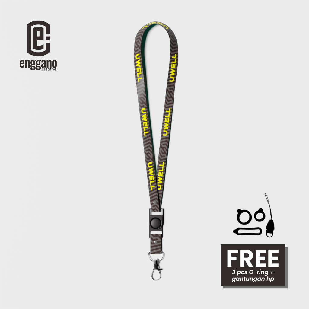

Lanyard Podzz ID Card Gantungan HP Premium - UWELL Series by Enggano