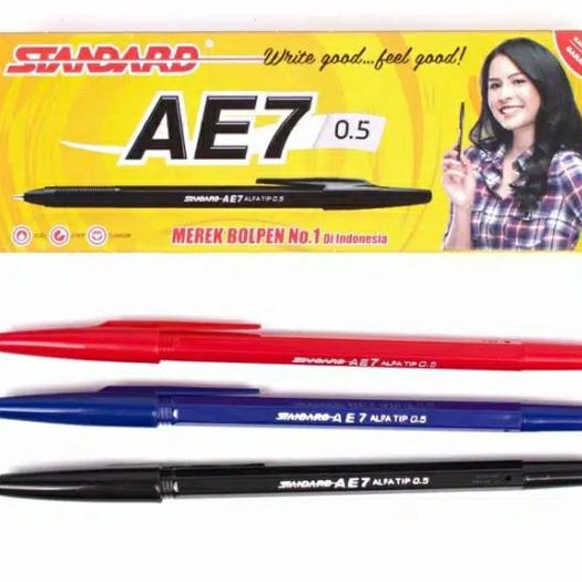 

Langka Pen standart AE7 12pcPENAE7PEN STANDART