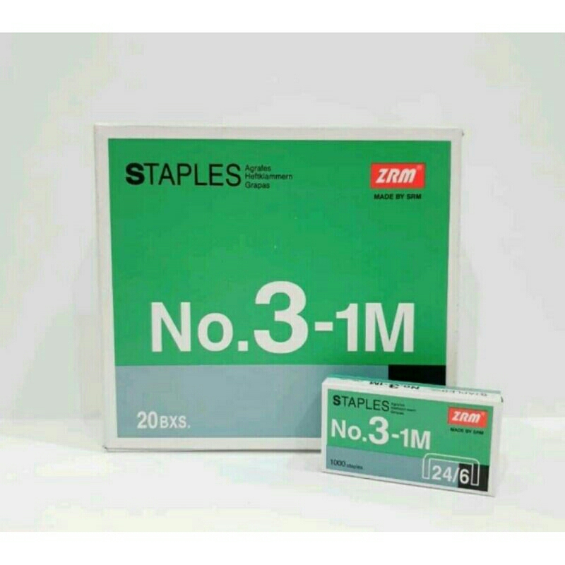 

Isi Staples / Isi Ceklek Stapler ZRM NO.3 / (24/6)