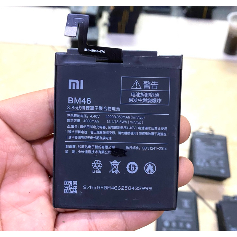 Baterai Xiaomi Redmi Note 3/Redmi Note 3 Pro BM46 Original
