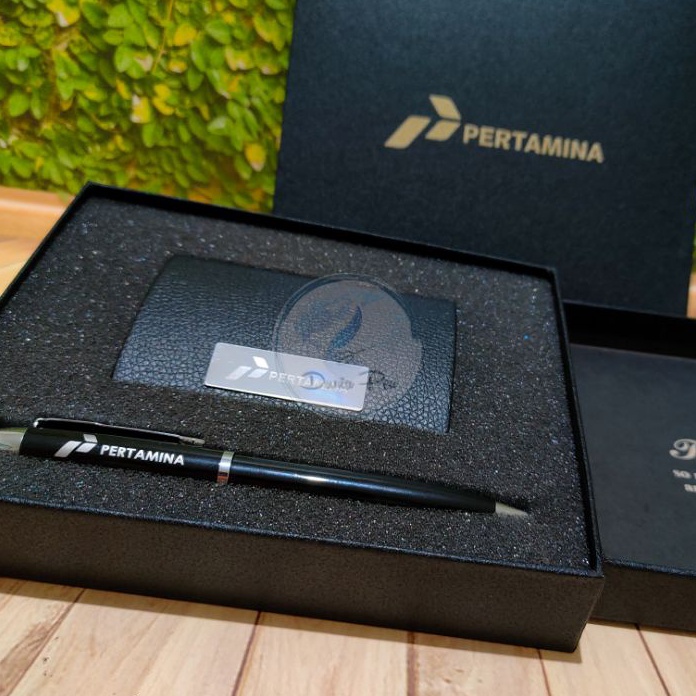

FG2 Giftset Custom Profesional Pen Card Holder Hampers Eksklusif hadiah Eksekutif seminar Kit