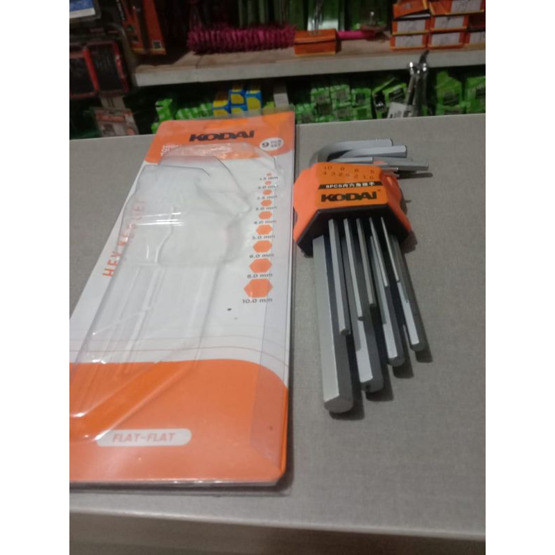 Kunci L satu set panjang kodai lengkap kunci L satu set kodai