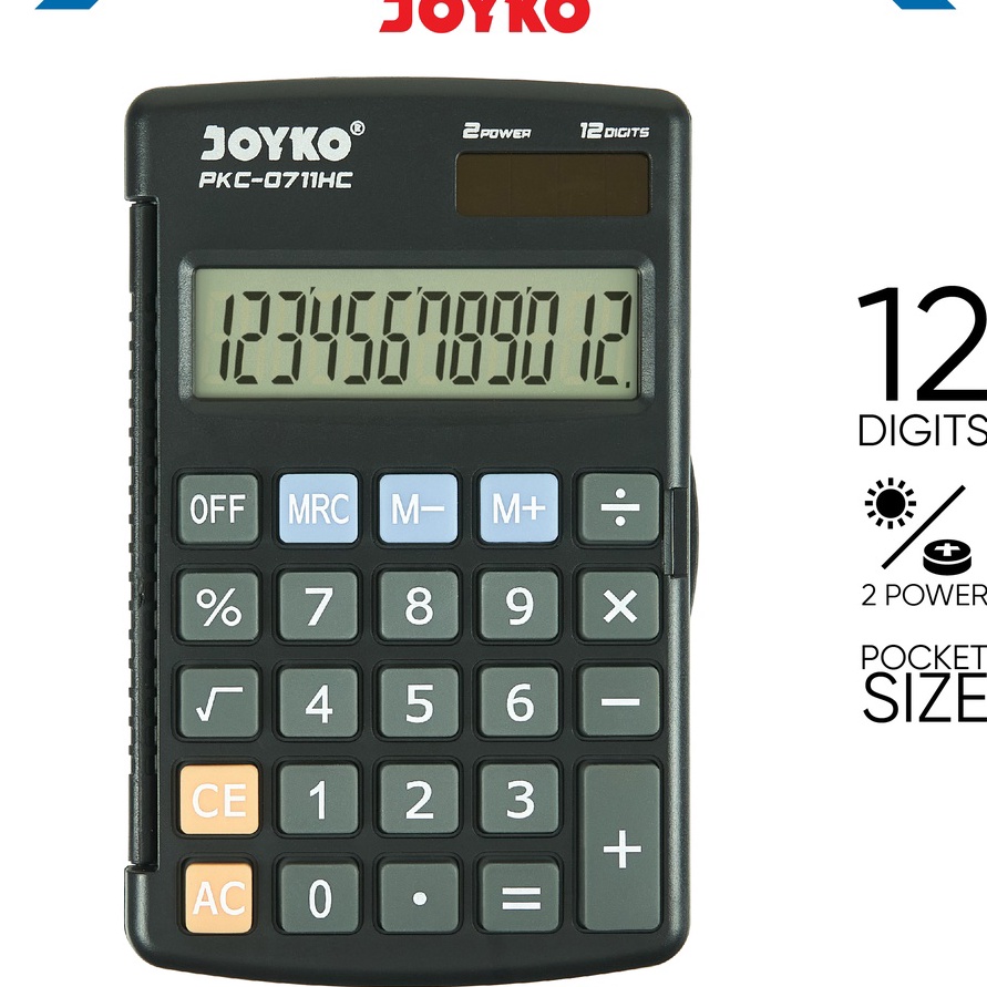 

Bonus Calculator Kalkulator Joyko PKC711HC 12 Digits