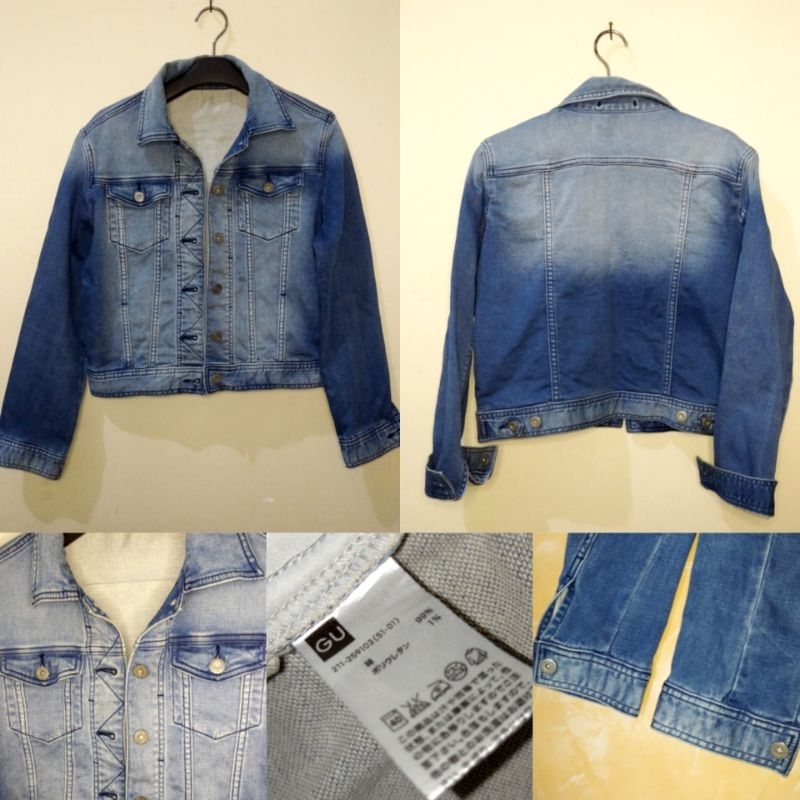Jaket Jeans Brand GU