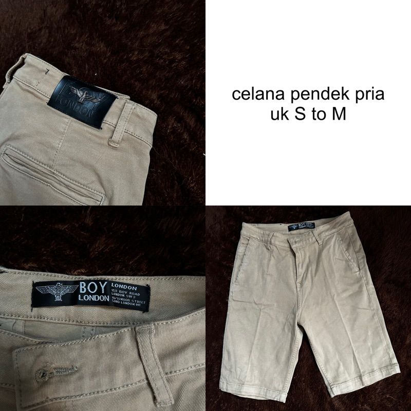 PRELOVED Celana Pendek Branded Pria London Boy