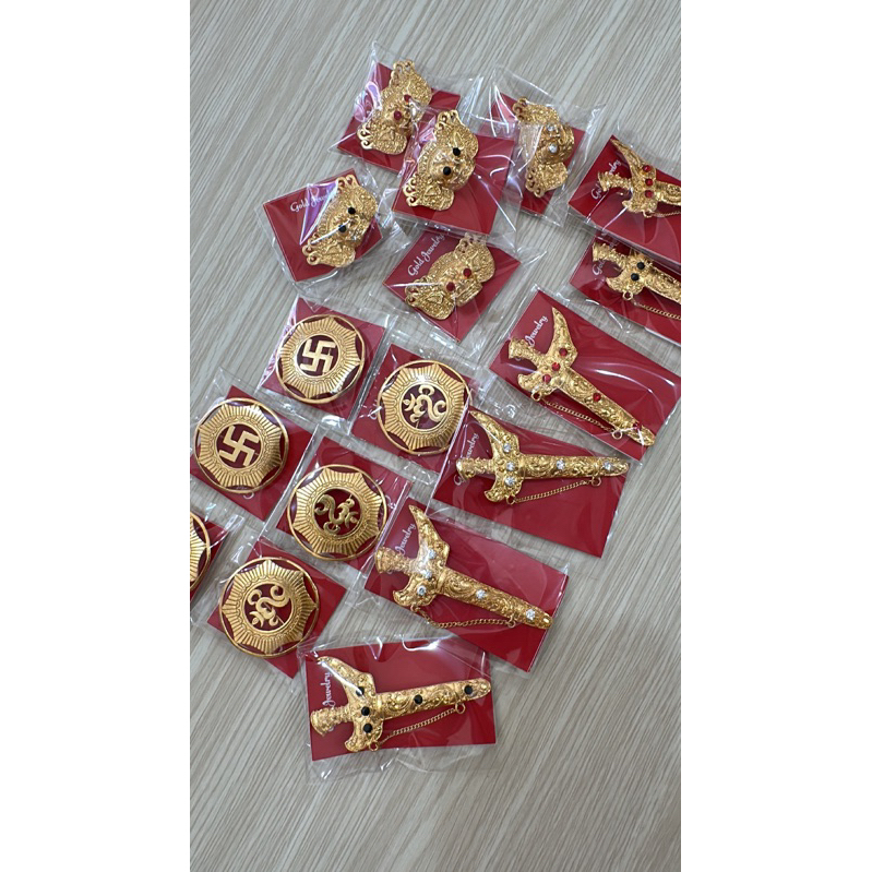 Bros Alpaka Anak Bros Barong Bros Keris Bros Ongkara Bros Bulu Merak Khrisna| EVSTORE BALI