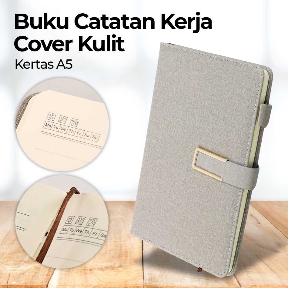 

Ketemu Lagi LemonBest Buku Catatan Kerja Cover Kulit Kertas A5 JSK252