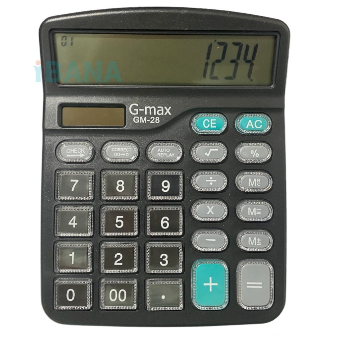 

Limit IBANA KALKULATOR 12 DIGIT BESAR GM28 MODEL CITIZEN ALAT HITUNG KANTOR ALAT HITUNG KALKULATOR MEJA HITAM DOUBLE CHECK PERLENGKAPAN SEKOLAH SCHOOL CALCULATOR