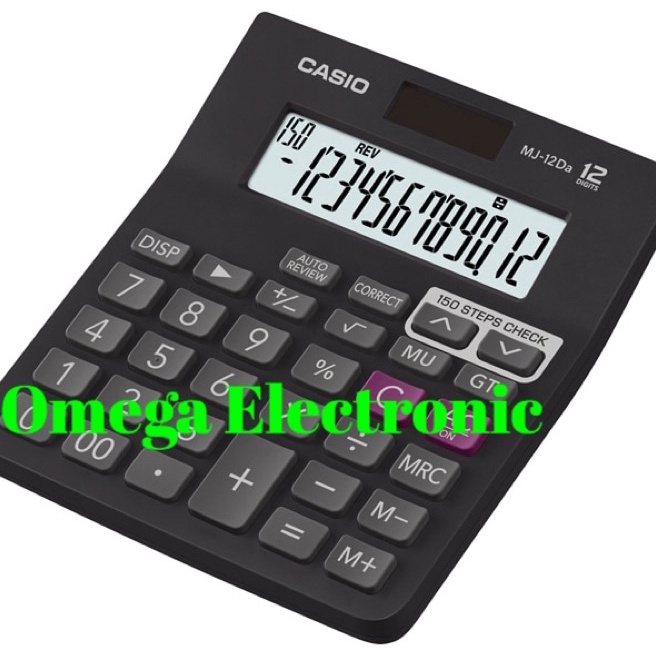 

Ekstra Casio MJ12Da Kalkulator Desktop Check Correct MJ 12Da 12 Digit Cek Ulang