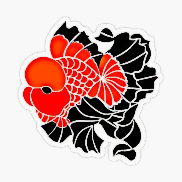 

Sticker Oranda Sort tail Jumbo