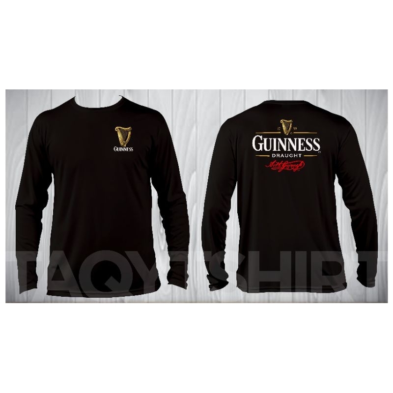 Kaos Guinness LENGAN PANJANG kereeen