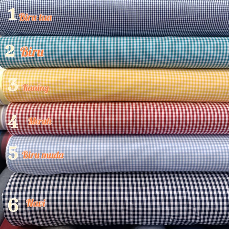 kain katun kotak kecil/kotak abadi yandet